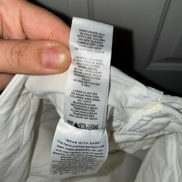 NWT Good American White Good Legs Flare Jeans - Picture 11 of 12